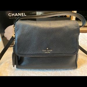 🔥Kate Spade Black Leather Bag